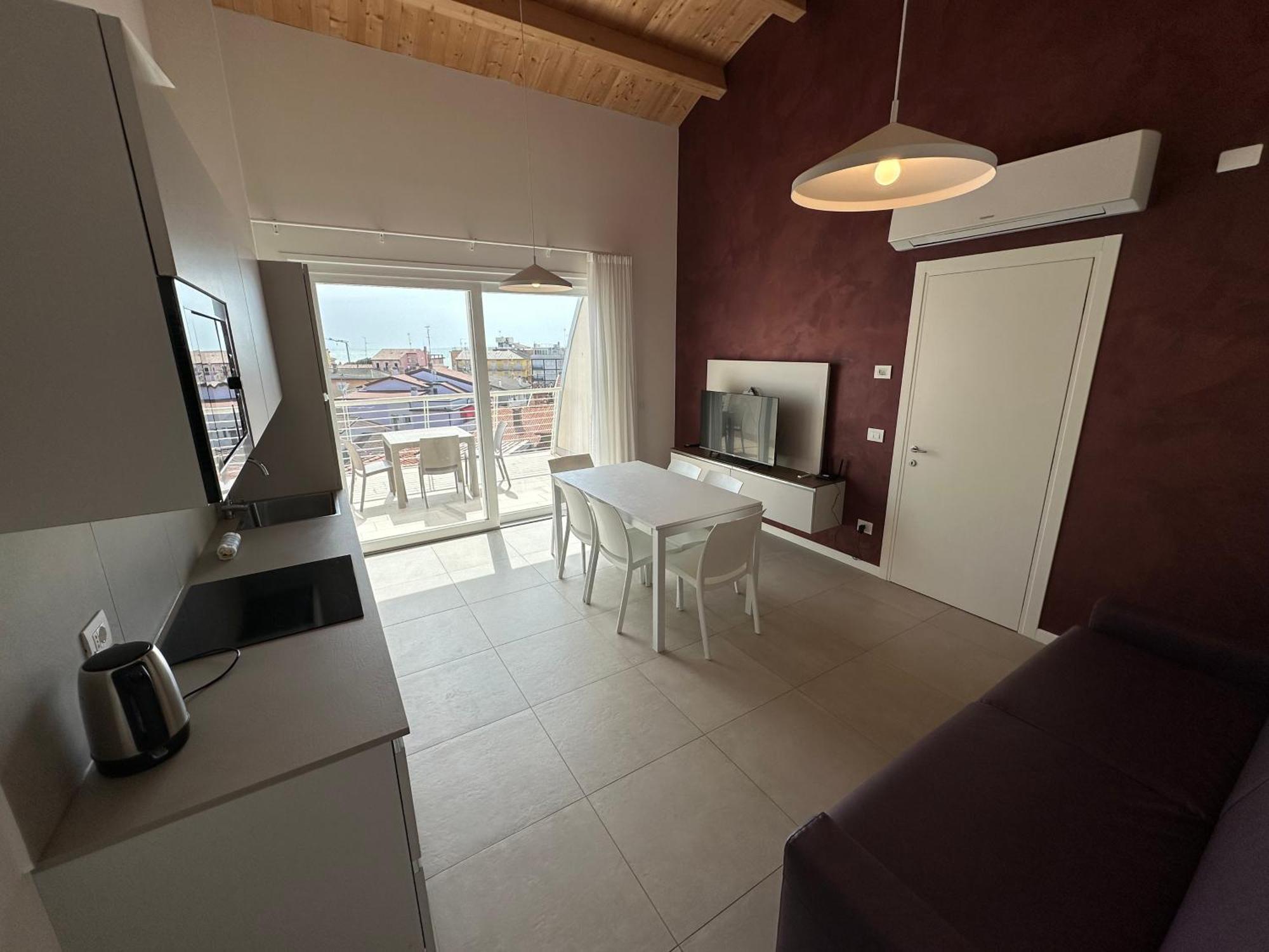 Woody Green Penthouse Sea View - Agenzia Cocal Caorle Ngoại thất bức ảnh
